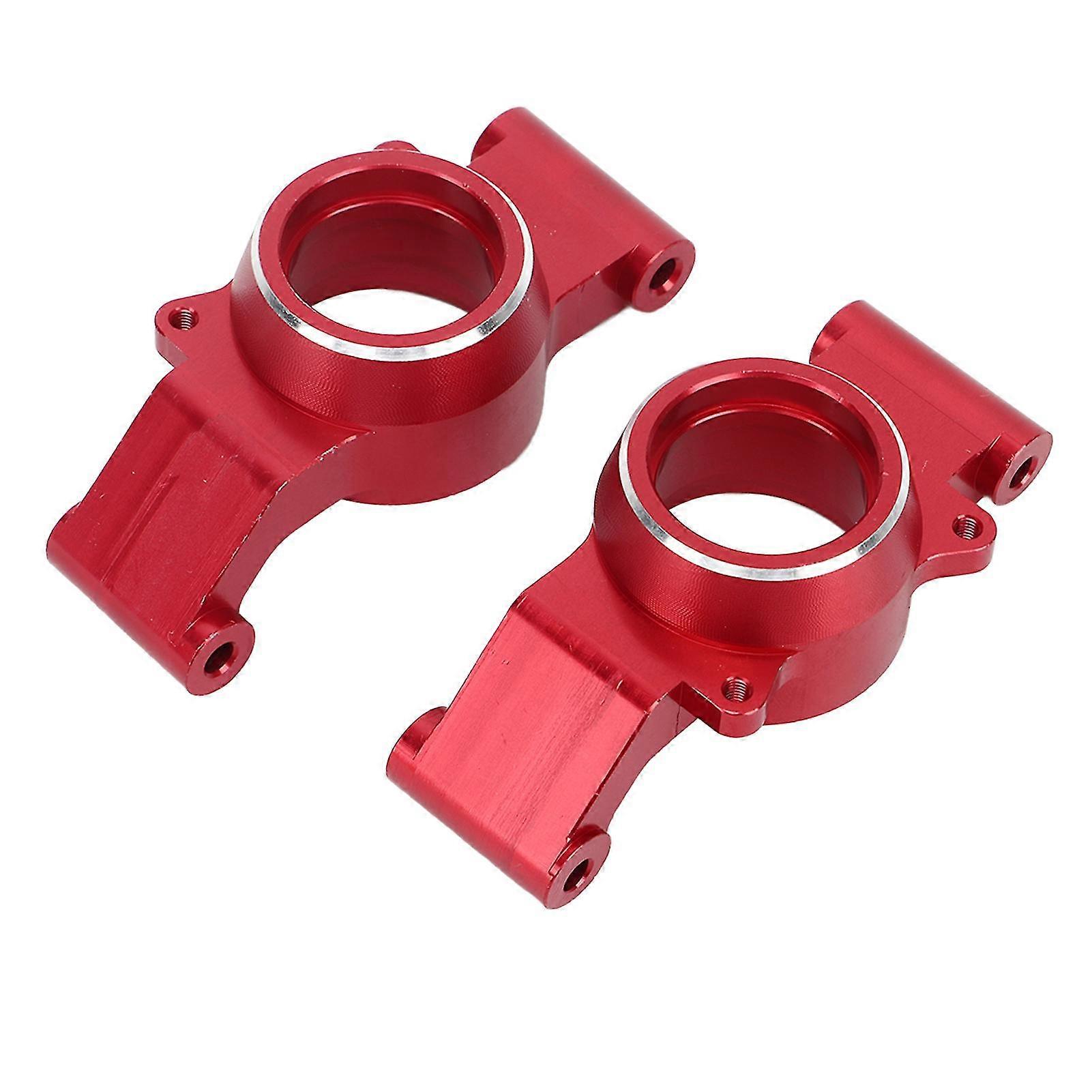 15 Red RC Rear Hub Carrier - Portable CNC Aluminum Alloy Replacement compatible TRAXXAS