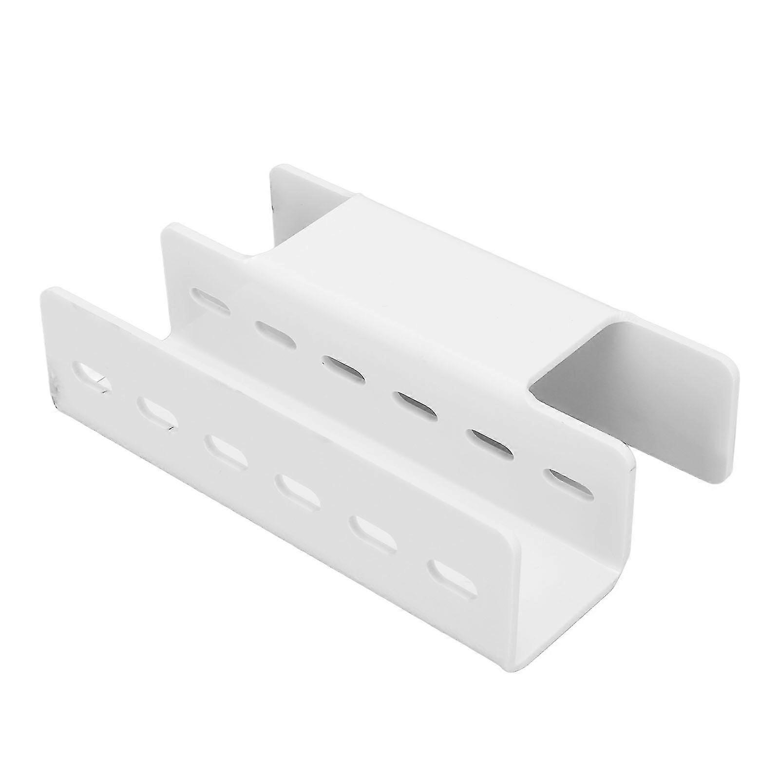 White Eyelash Tweezer Stand Tool - 6 Holes Storage Holder for EyeLash Extension - Salon and Home Use