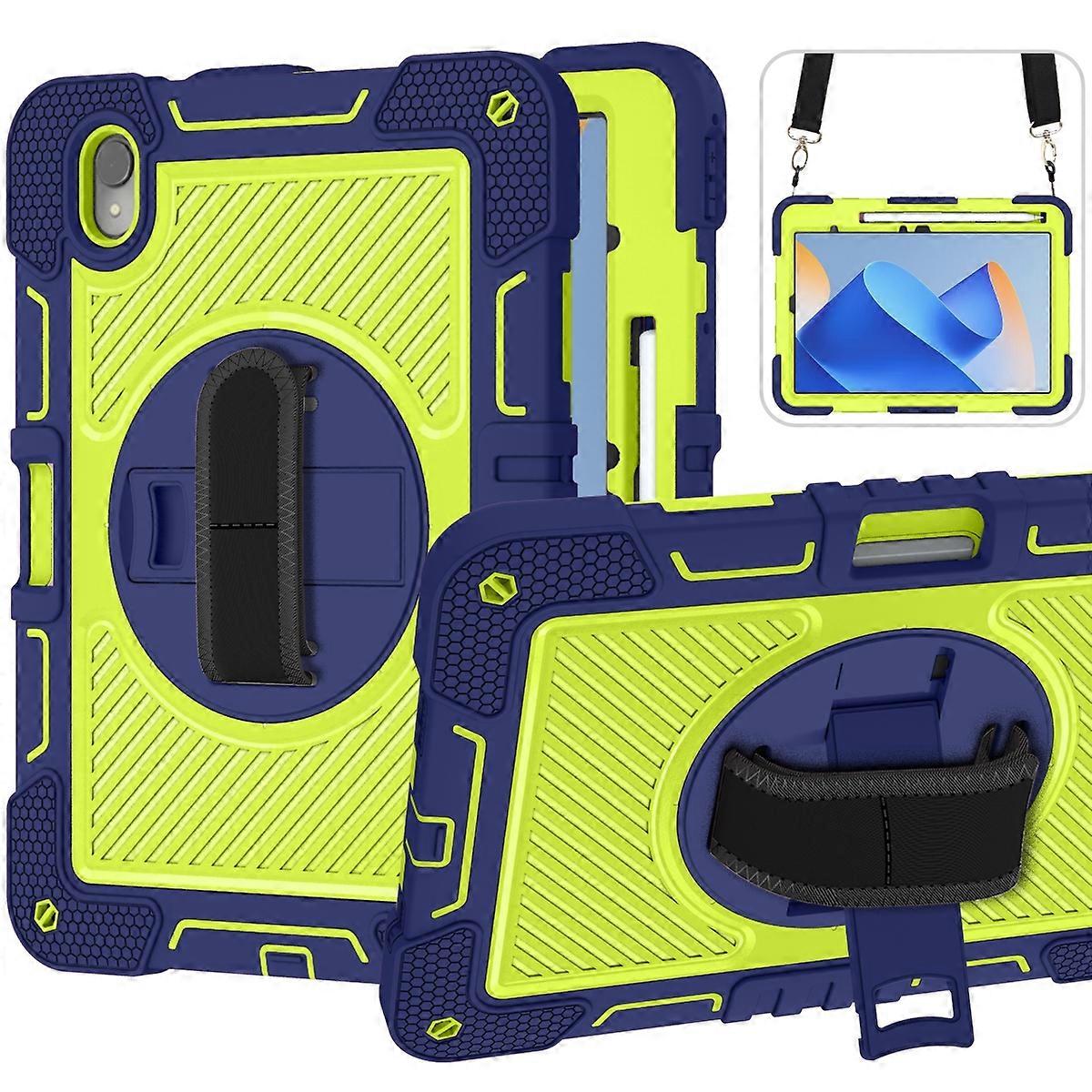 For Huawei MatePad 11 (2023) Tablet Case Shockproof Cover with Kickstand Shoulder Strap