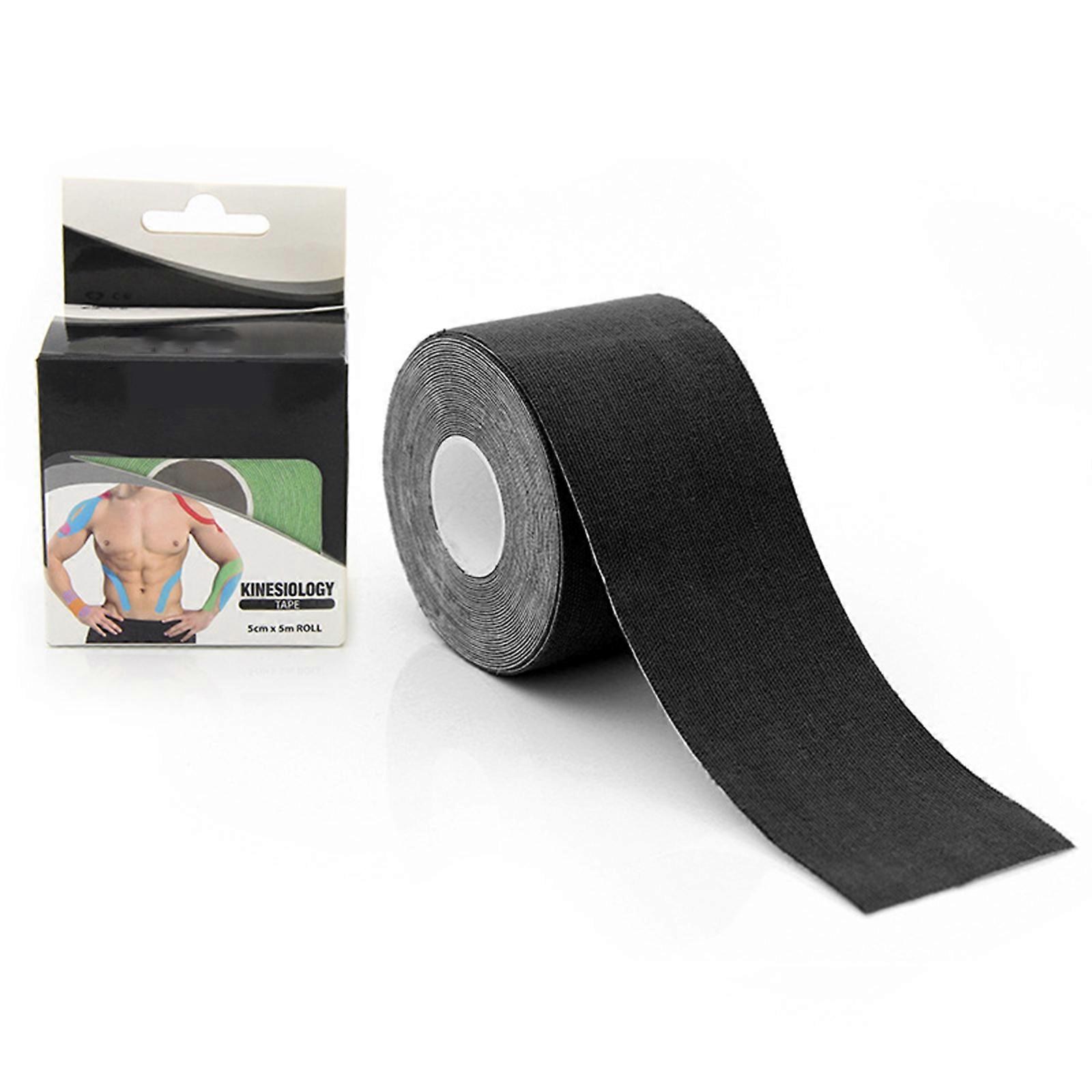 Kinesiology Tape, Athletic Tape Supports & Protects Muscles, Knees, Shoulders & Plantar Fasciitis, Waterproof & Hypoallergenic Kinesiology Tape