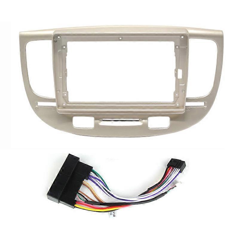 Car Radio Dashboard Panel Frame and Power Cord CANBUS for Kia RIO 2 RIO2 2005-2011