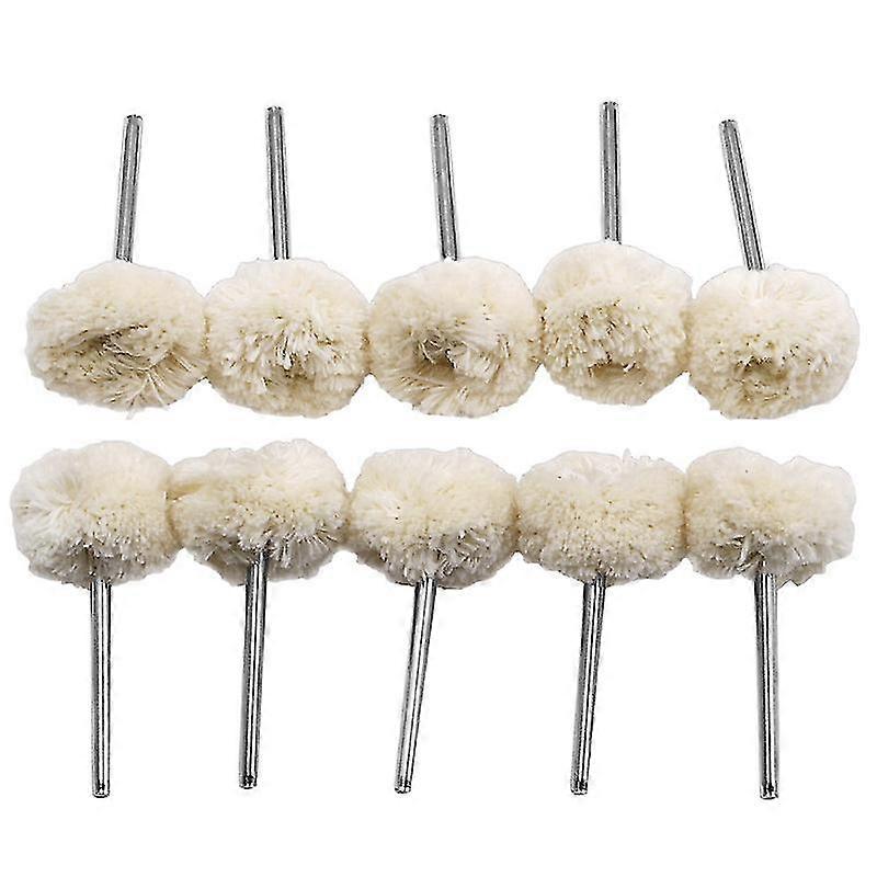 Polissage Laine Laine Coton Roue Brosse Perceuse pour Outil Rotatif (20pcs)