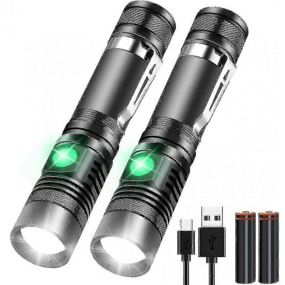 Lampe de poche tactique rechargeable