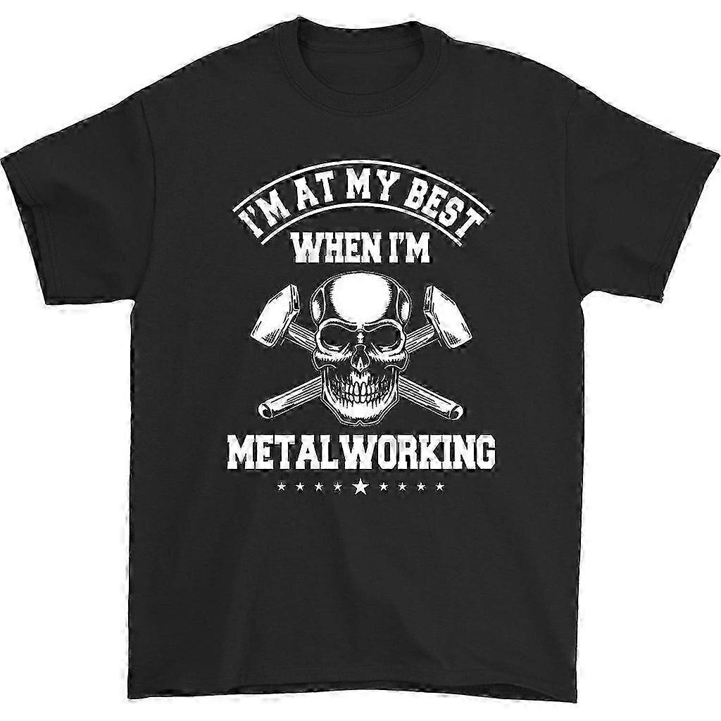       Metal Working Crew Neck T-Shirt