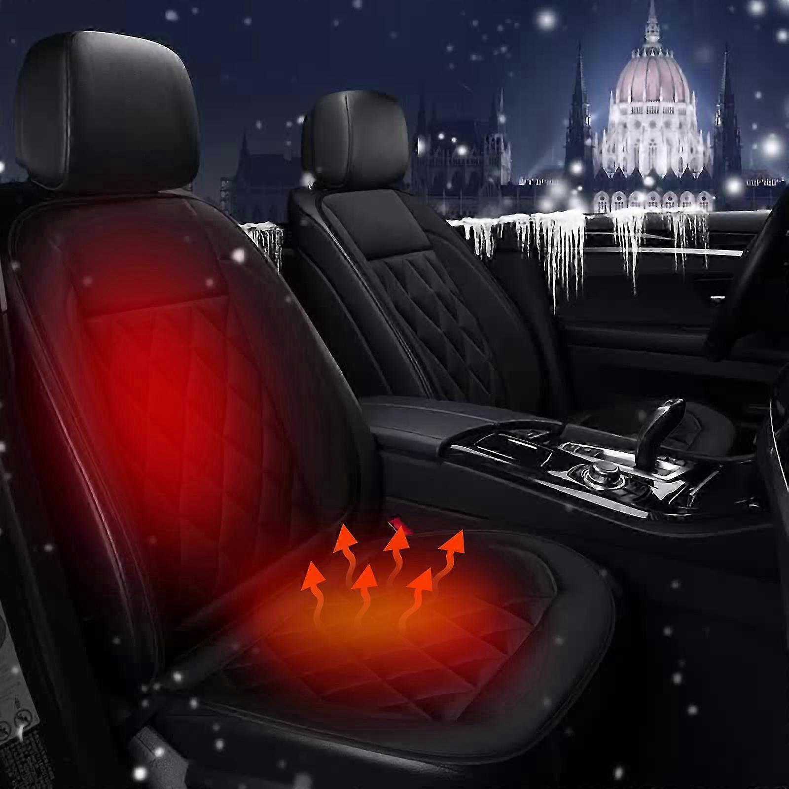 Cojín calefactor de calefacción para coche de Navidad funda de asiento calefactor calefactor cojín de 12v