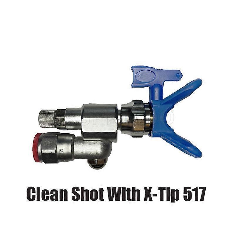 CleanShot Valve Set With Tip Shut-off Value 287030 Airless Spray Adapter Joint For High Pressure Spray Gun