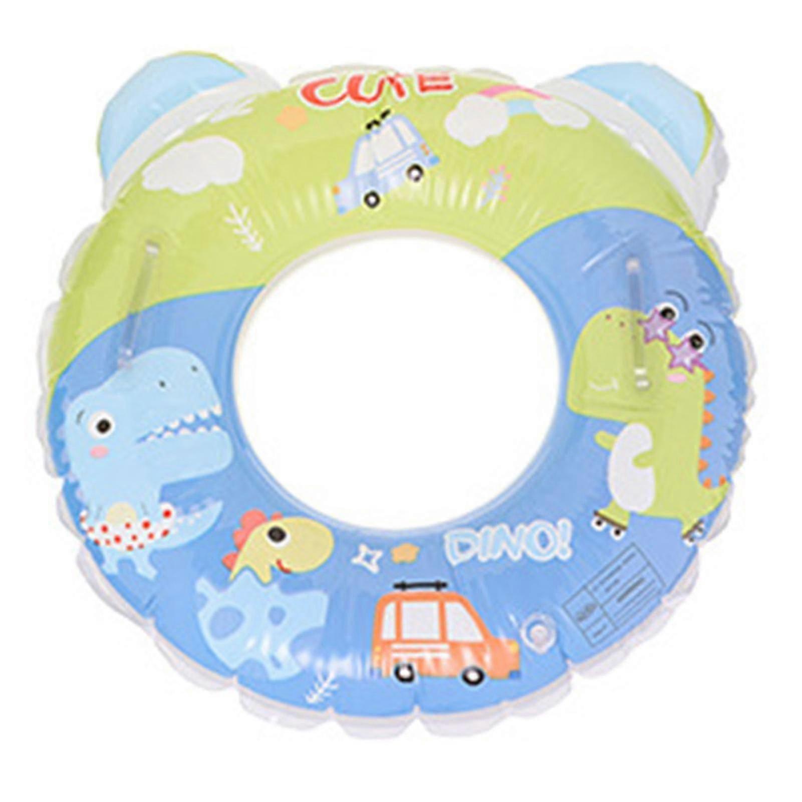 Thickened Inflatable Swimming Ring With Cartoon Summer Pool Water Toya