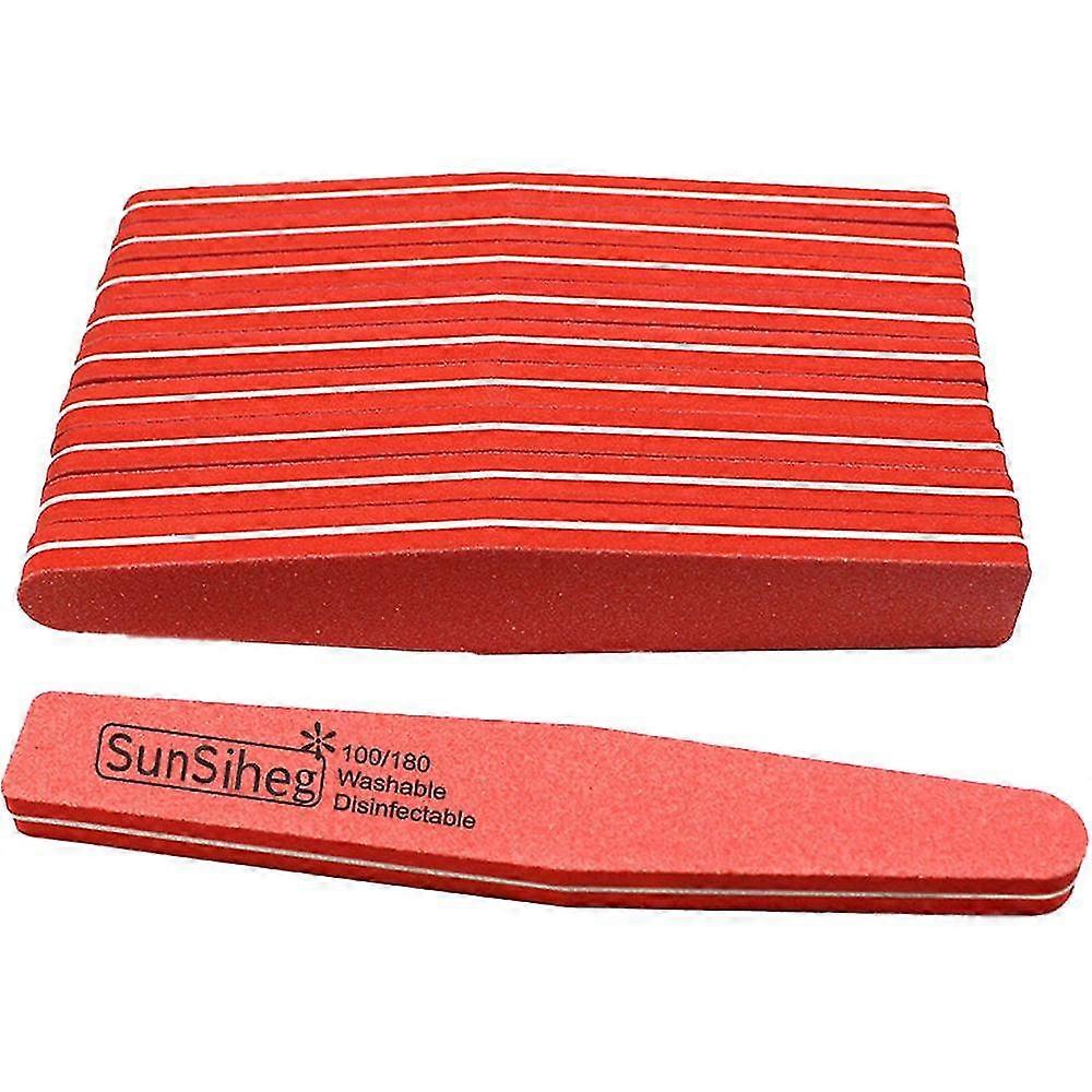 Nail Buffer Block File Sponge Washable Double Sided Acrylic Nail Polishing File