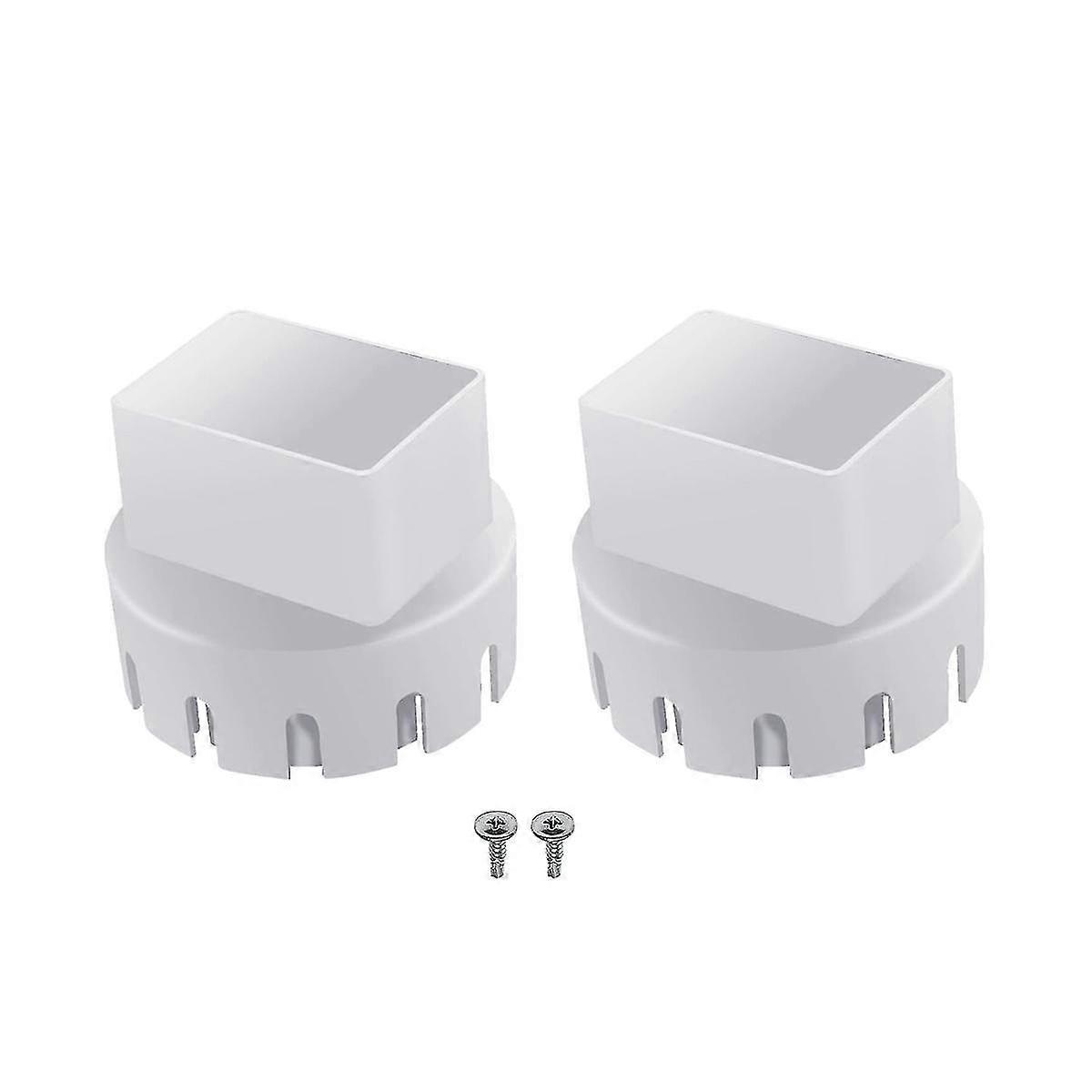 Downspout Adaptor To Drain Pipe, Roof Rain Gutter Downspout Extensions Universal, Downspout Extende