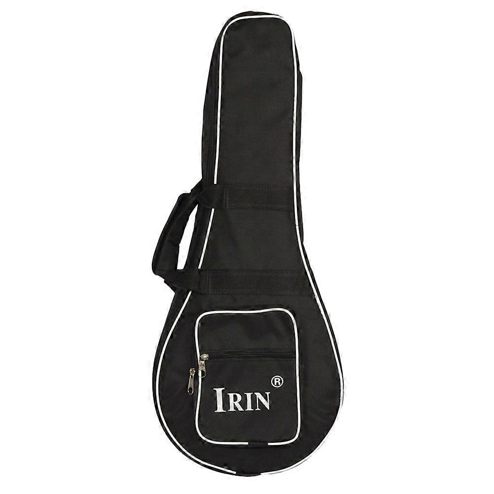 1pc Black Mandolin Gig Bag Simple Mandolin Case Instrument Storage Case