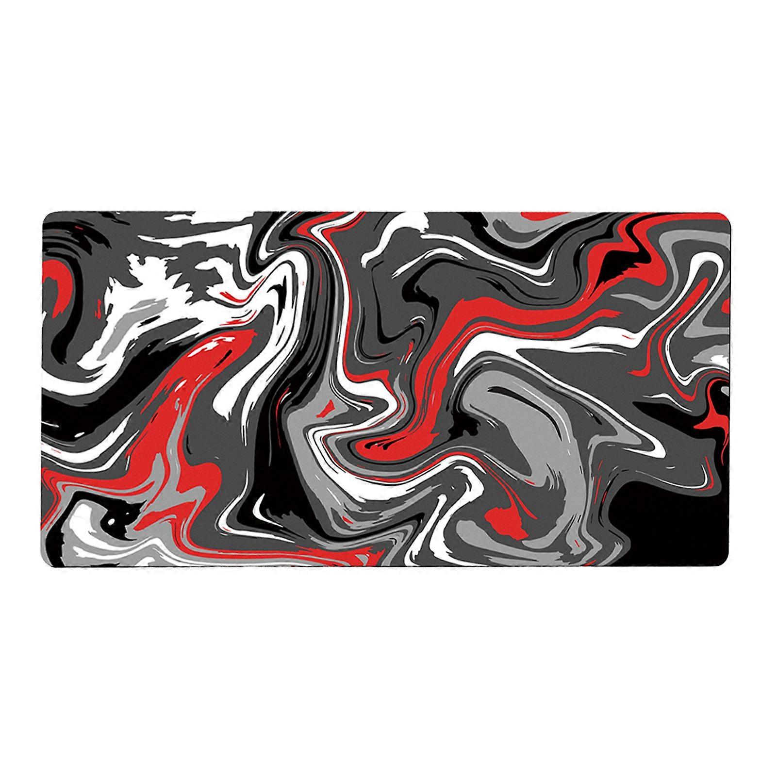 30x80CM Large Laptop Mousepad Abstract Print Non-slip Natural Rubber Waterproof Portable Foldable Gaming Mouse Pad Computer Accessories QingHai