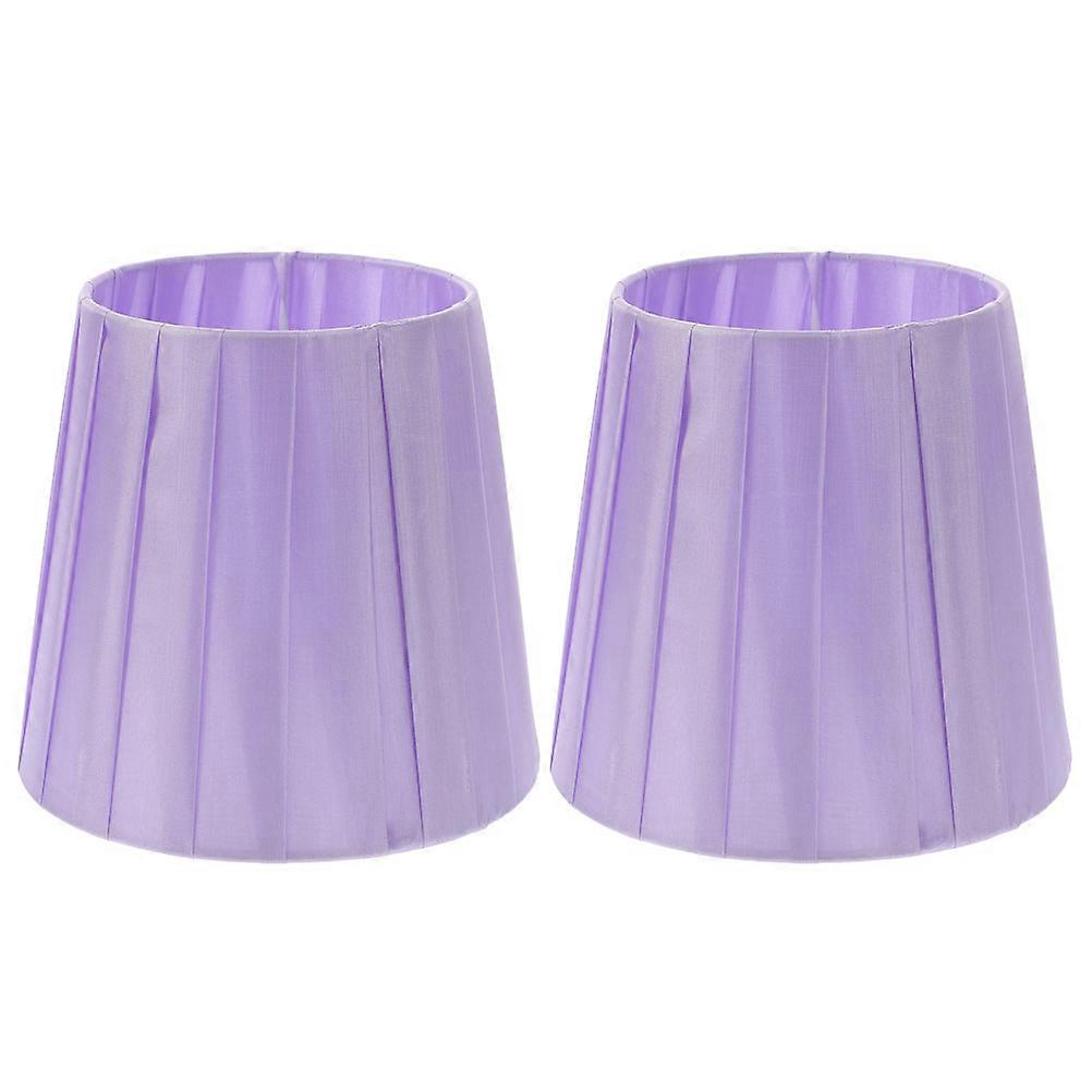 2pcs Small Lampshade Indoor Light Cover Wall Light Shade Desk Lamp Lampshade