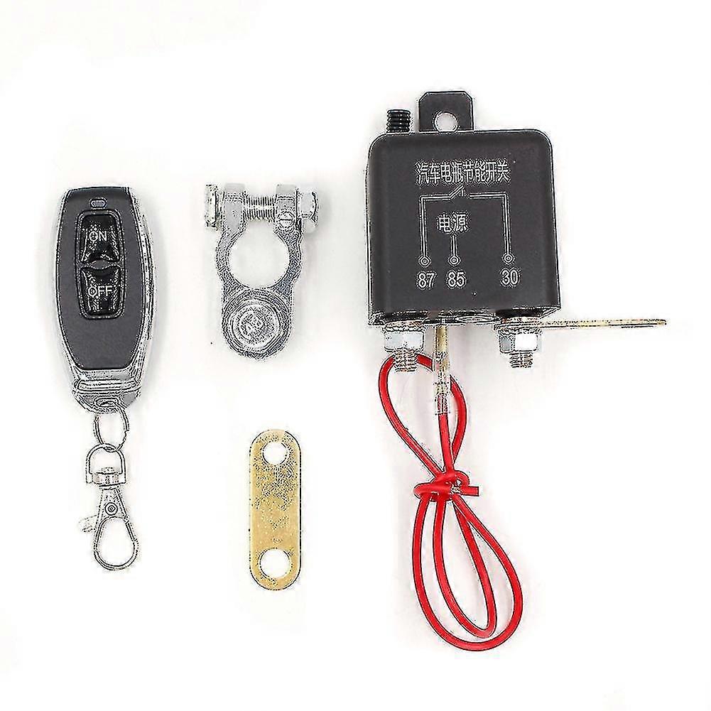 12v 200a ממסר מתג סוללה אוניברסלי משולב שלט רחוק אלחוטי ניתוק איזולה