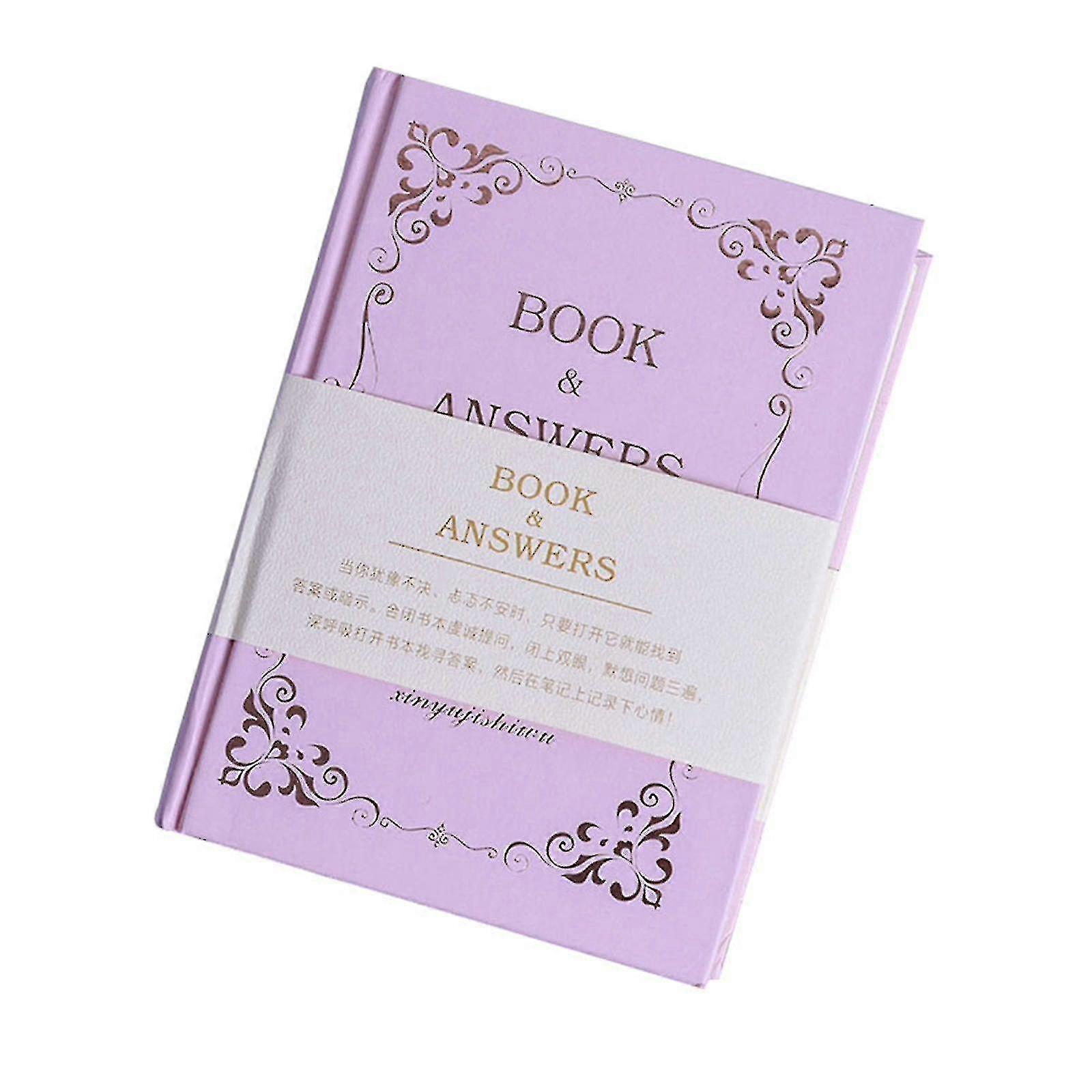 Diary Notebook With Book And Answers Cover 208 Sheets Ruled Notebooks Hard Cover For Home