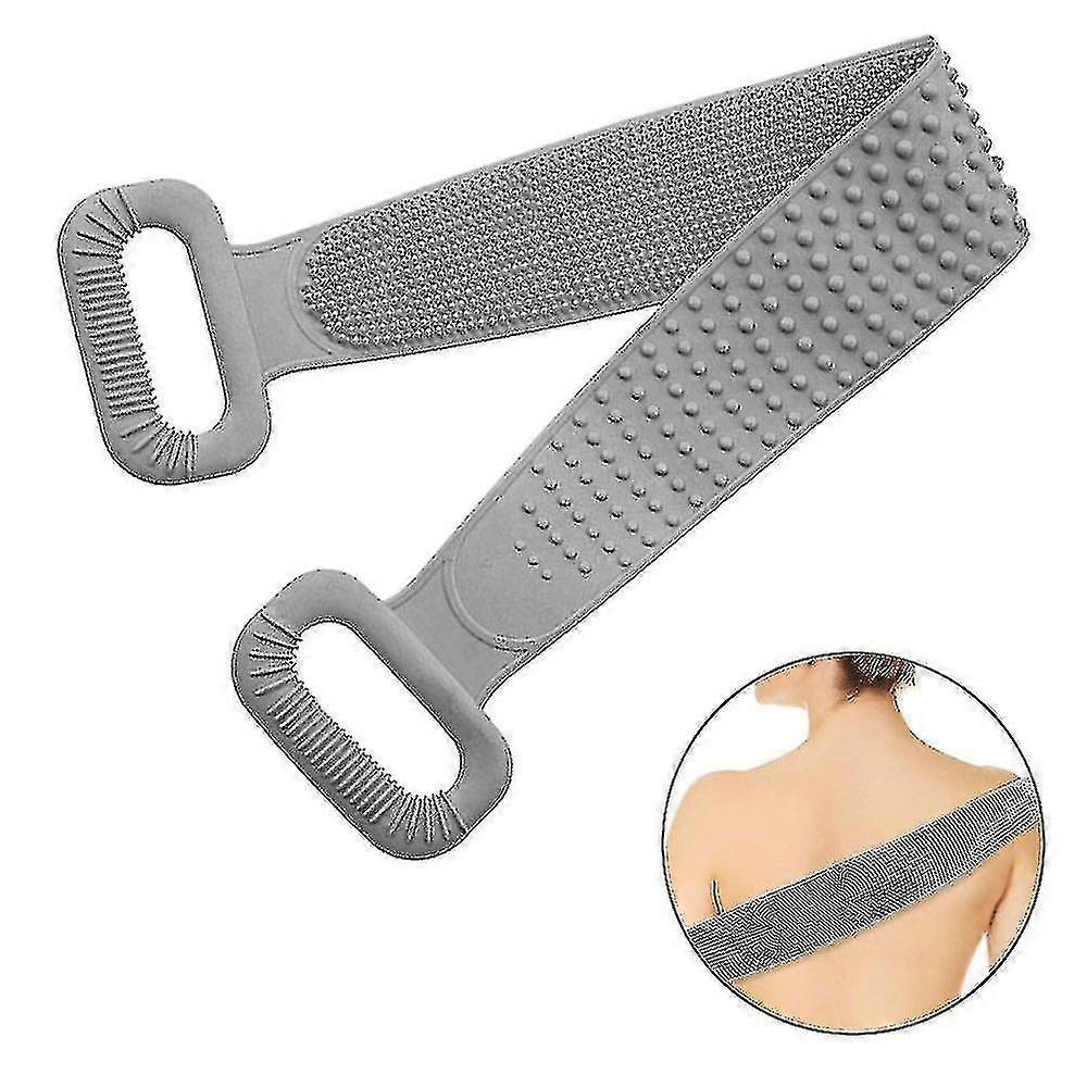 Silicone Shower Brush, Back Cleaning Brush