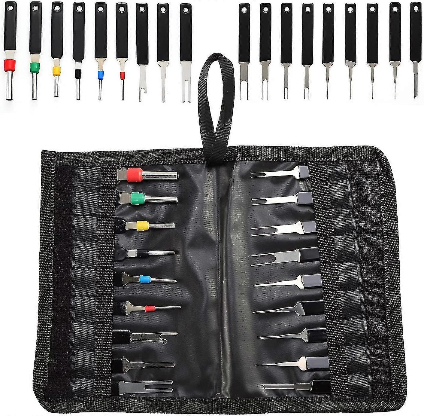 18pcs Car Terminal Removal Tool Kit, Wire Connector Puller