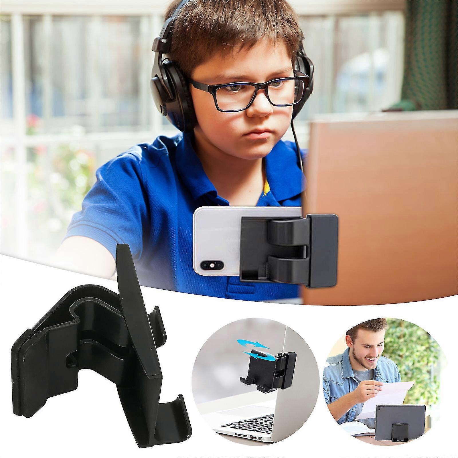 Multi-screen Display Bracket Side Screen Clip Mobile Phone Bracket Computer Laptop Side Phone Holder