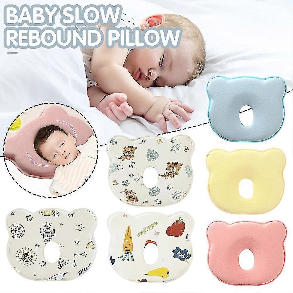 Baby Memorys Foam Slows Rebound Pillow Skin-Friendly Breathable Baby Pillow for Infant Baby