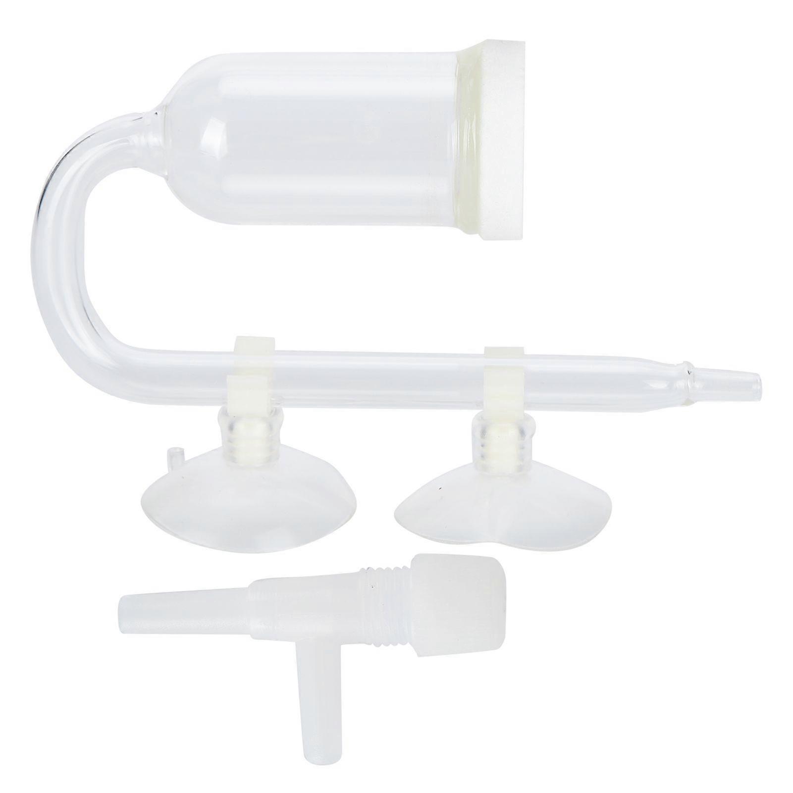 Aquarium Carbon Dioxide Transparent Bubble Counter Refiner CO2 Fish Tank DiffuserSmall