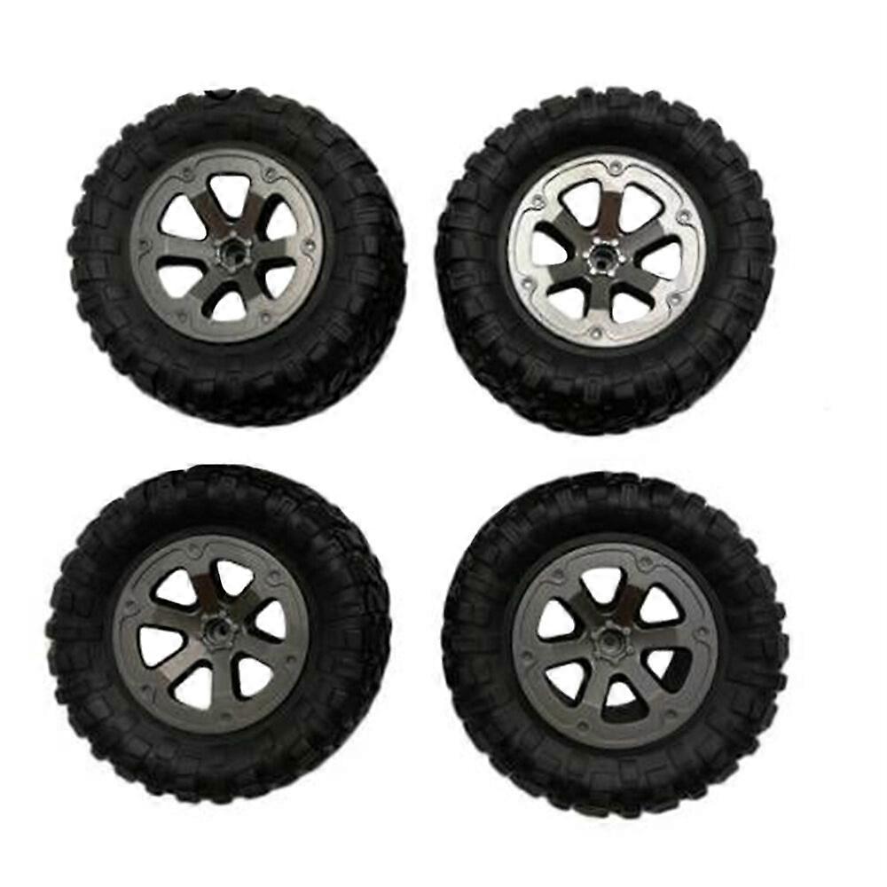 4PCS Upgraded Larger Climbing Tires Wheels for LDR/C LDP06 MN 99S WPL C24 C34 1/12 Unimog RC Car Veh