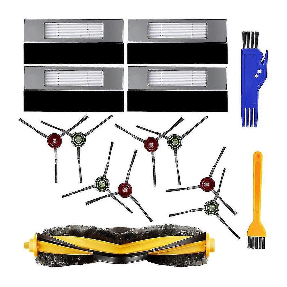 Main Brush Side Brush Hepa Filter Replacement Parts For Ecovacs
