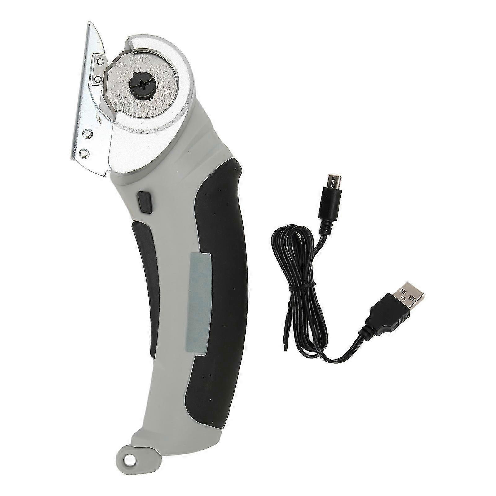 Rotary Fabric Cutter Multifunction Efficient Silent Cordless Electric Scissors for Carpet Leather Felt Paper