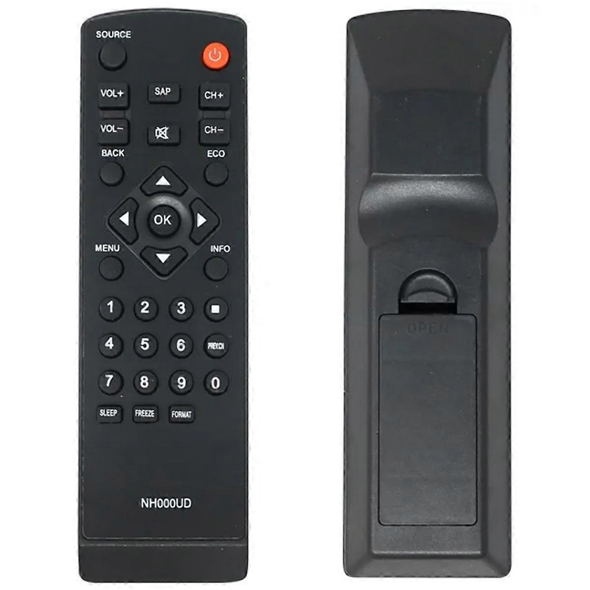 Replacement LC320EM2A HDTV Remote Control for TV Emerson - Compatible with NH000UD Emerson TV Remote Control