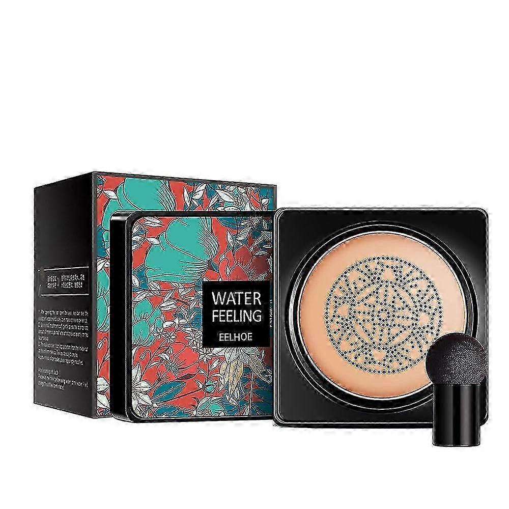 - 2er-Pack Pilzkopf Luftkissen Bb Creme, Concealer Dauerhaftes Nackt-Make-up, feuchtigkeitsspendendes Pigment Cc Foundation, gleichmäßig