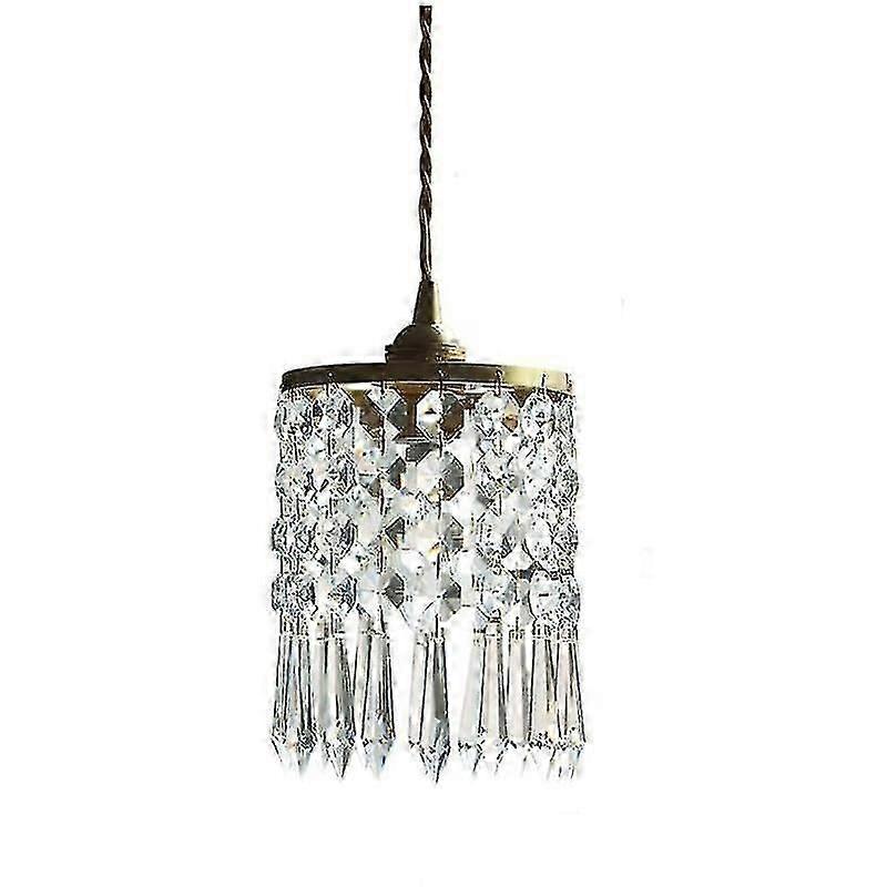 Pendant Lamp Post Drop Ceiling Lighting Fixture, Metal Dining Table Mini Chandeli