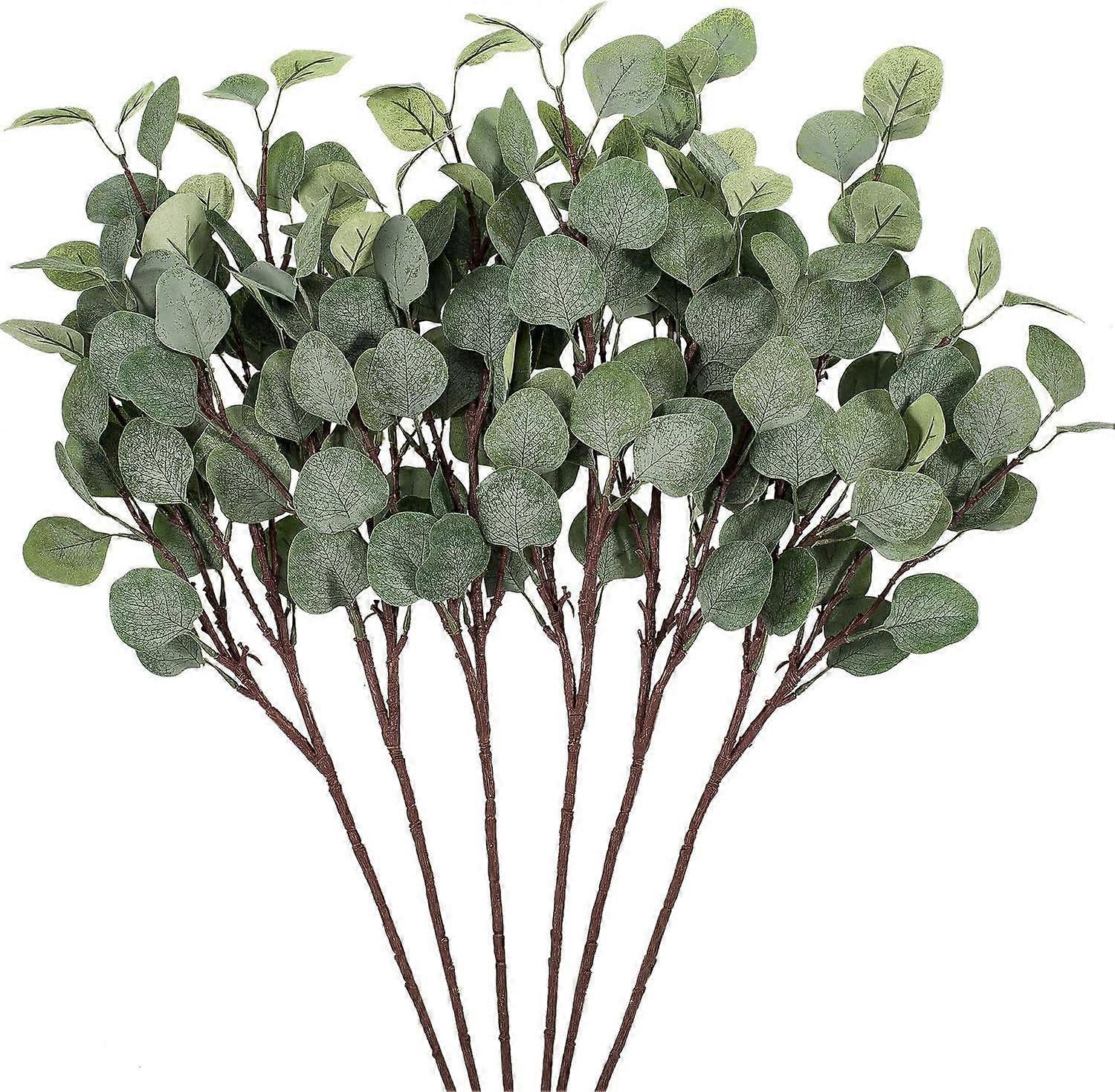 Artificial Eucalyptus Stems, Gray-Green, Wedding Decor