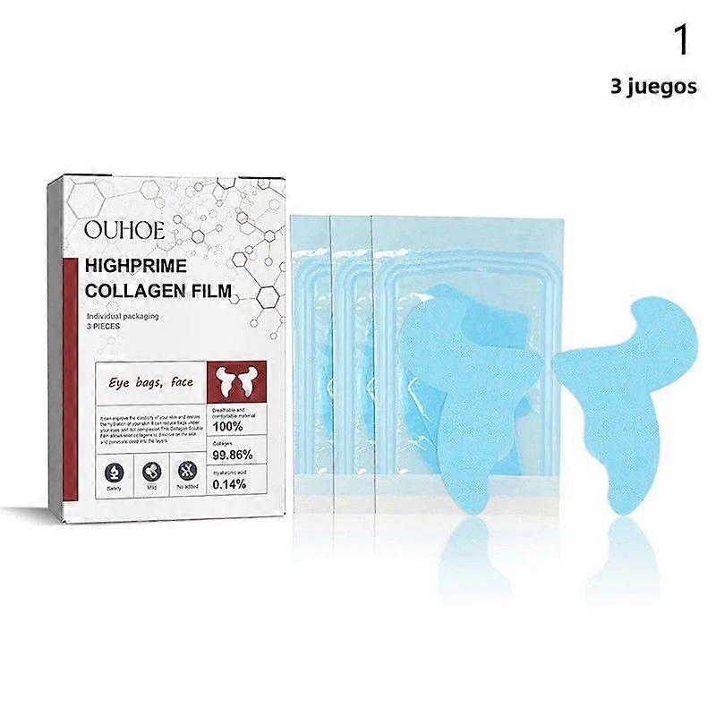 Soluble Collagen Facial Mask Anti-Aging Face Patches Wrinkle Remover Patches for Facial Wrinkles and Smile Lines