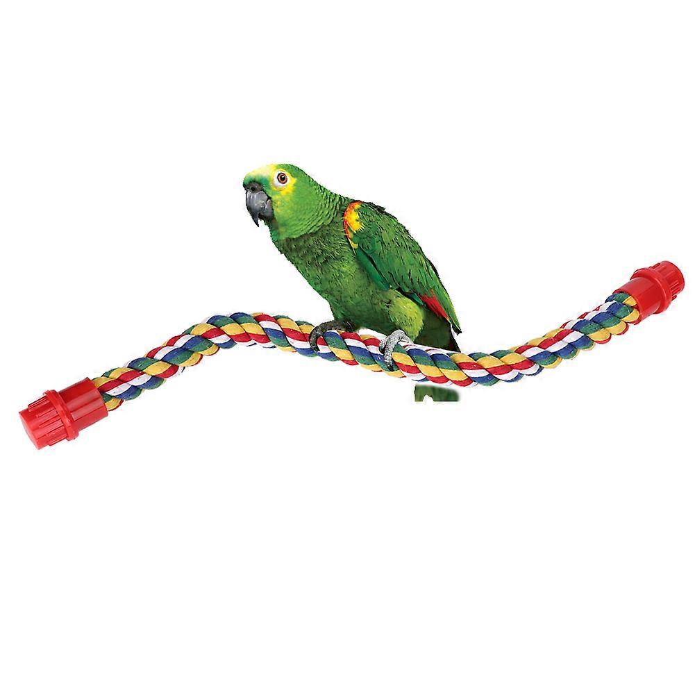 Another Hanging Cotton Rope Bird Toy Frame for Parrot Grinding and Playing