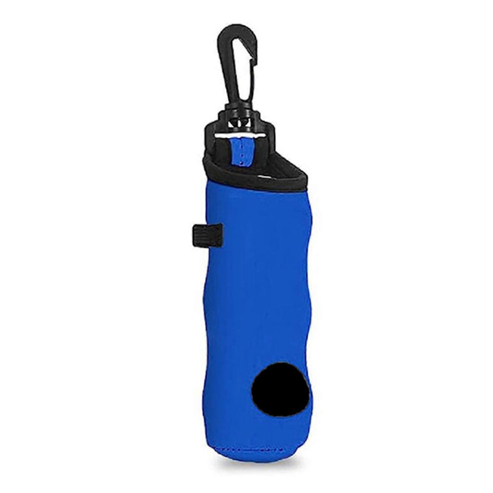 Golfs Globes Bag Large Capacity Golfs Globes Storage Pouches Waist Holder Bag Golfs Globes Container Holds 3 Globes  Royal blue