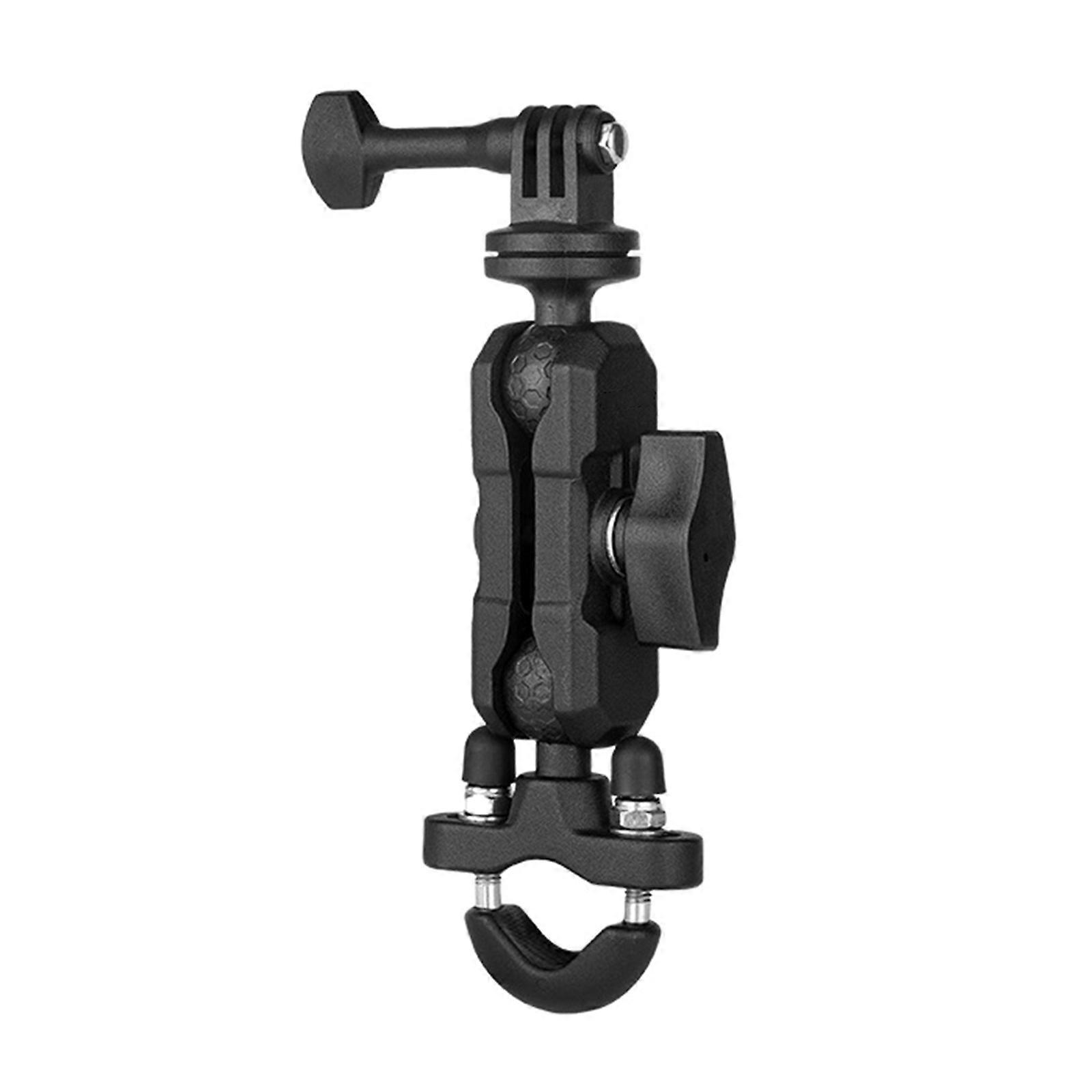 Adjust Camera Mount Stable & Reliable Camera Bracket Easy to Use Handlebar Mount Plastic Enjoy Clear Videos & Photos