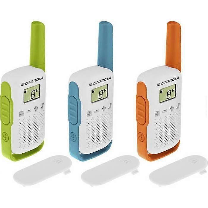 Motorola T42 Veelkleurige portofoon (3 stuks)