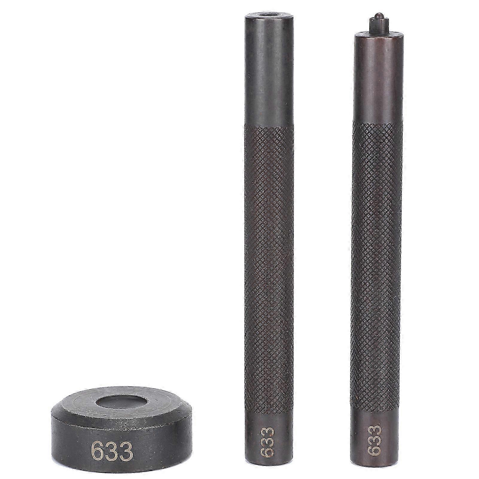 Rivet Setter Tool AntiSlip Snap Button Mounting Rod Base Leather Punch DIY HandMade Tool