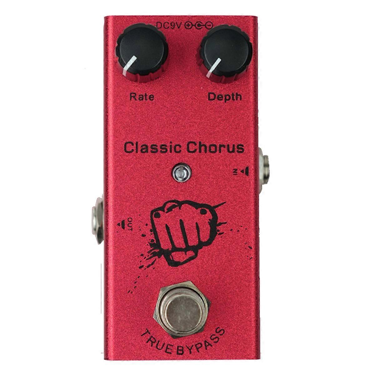 Elgitarr Effekter Pedal Mini Classic Chorus Basgitarr Pedaler Classic Chorus