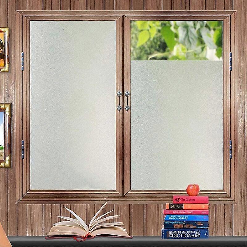 Static Cling Privacy Window Film, Anti-Uv for Energy Savings in Your Living Space, No Residue for Hassle-Free Removal