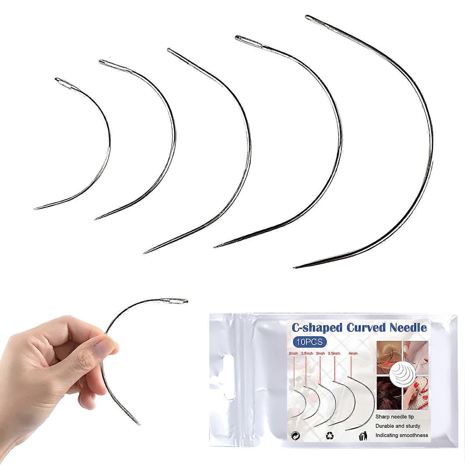 C-shaped Curved Needles, Five Sizes