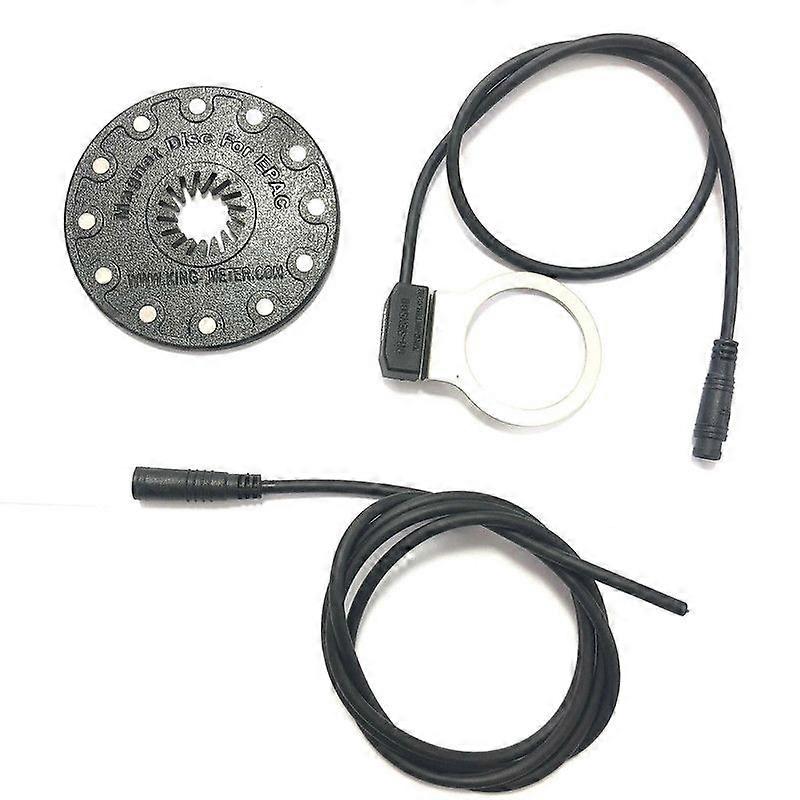 Kingmeter Bafang Hochwertiger Pedalassistent Sensor PAS für E-Bike mit 12 Magneten Smooth Riding mit Verlängerungskabel