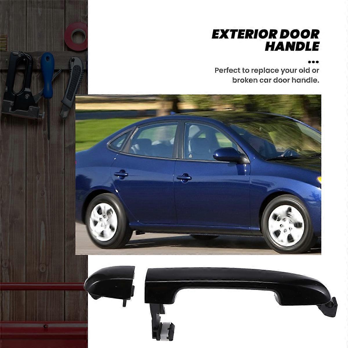 Poignée De Porte Extérieure Pour Hyundai Elantra 2007-2012 - Côté Passager Ou Conducteur