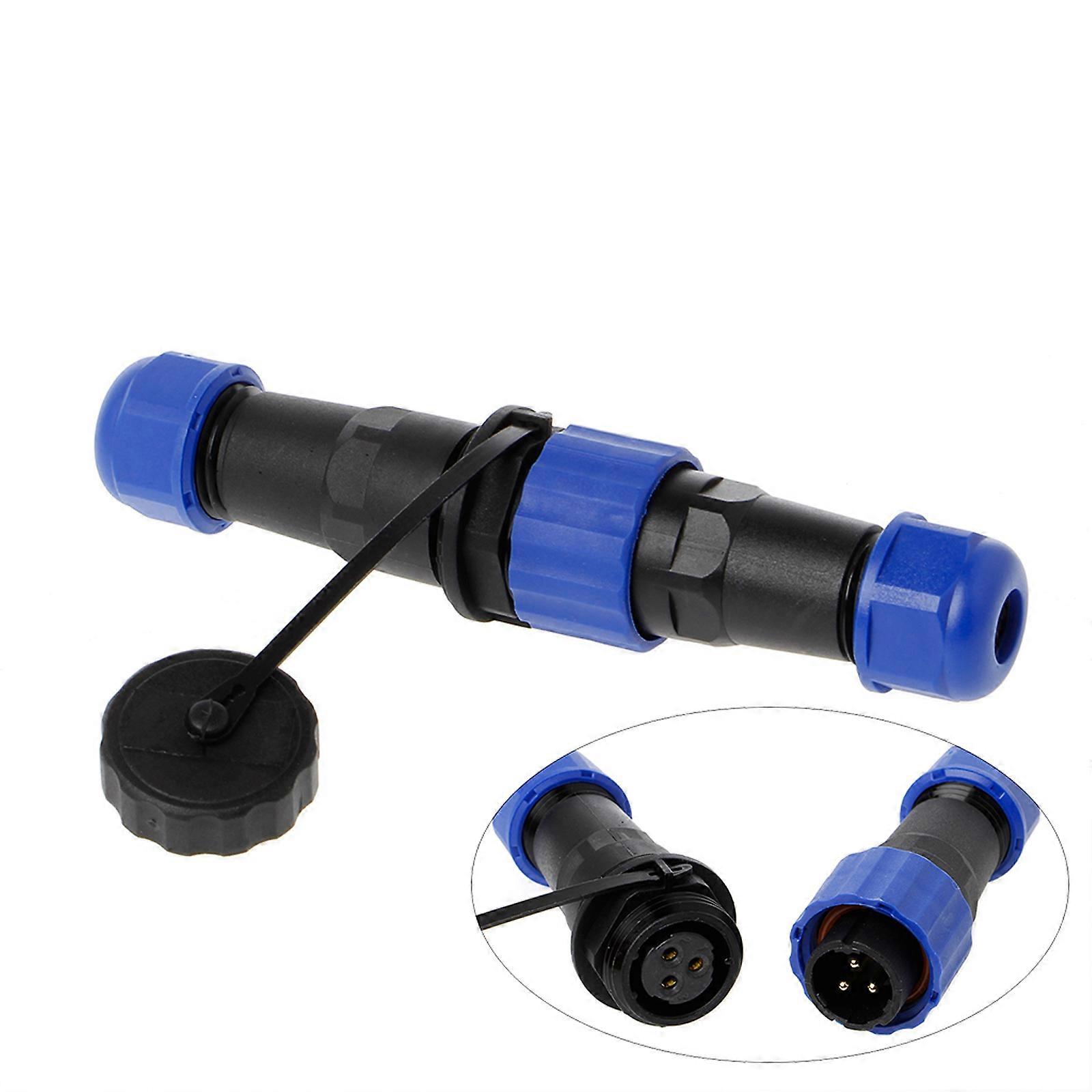IP68 Waterproof Aviation Plug Socket Connector Cable Plug Socket Outdoor Waterproof Connector Power Interface Multicolor