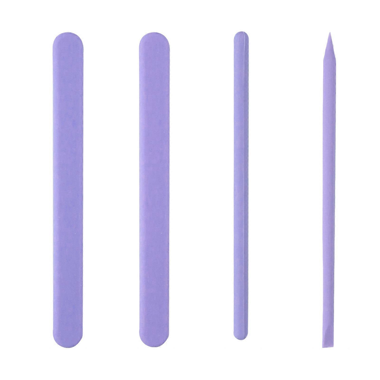 Silicone Stir Stick Stirring Rods Epoxy Liquid Paint Mixing Stirrer Reusable Resin Glue Tools for DIY Craft Jewelry  Purple