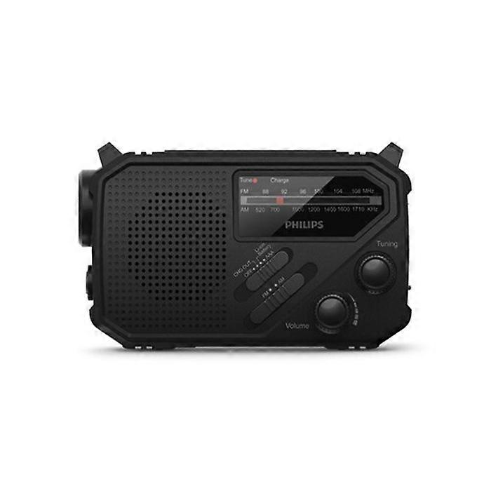 Philips portable radio with flashlight