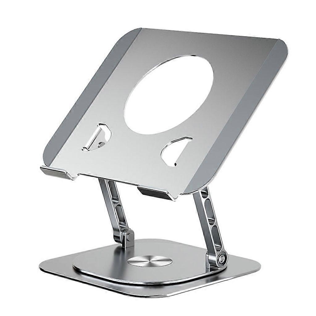F3 Foldable Tablet Bracket Stand 360 Rotating Hollowed Notebook Holder Bracket