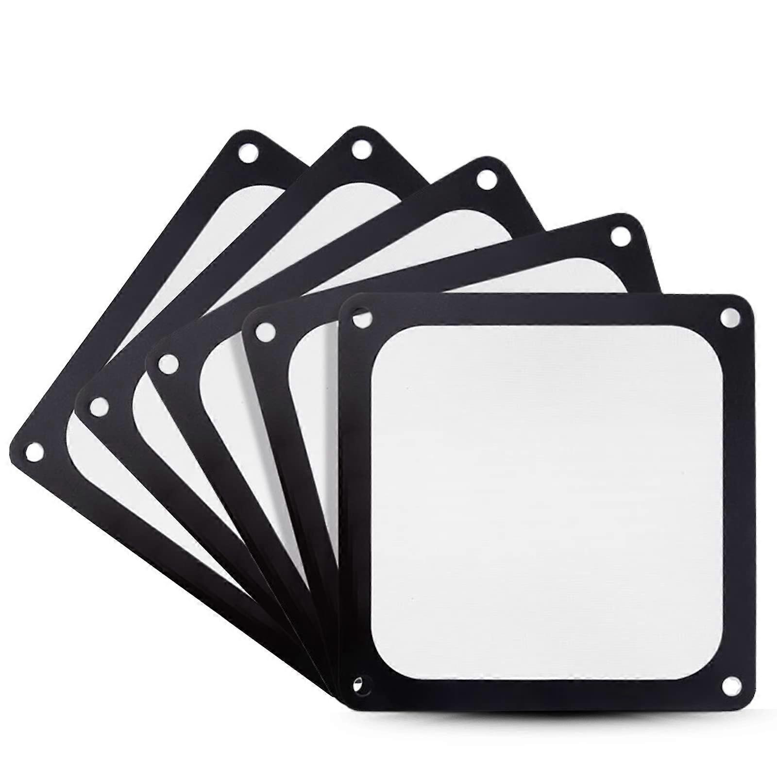5 Pcs Magnetic PC Cooler Fan Filter for Computer Case Cover 120 x 120mm