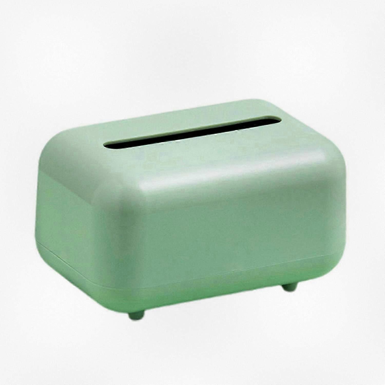 Cute Green Tissue Storage Box for Bathroom Kitchen Home Decor