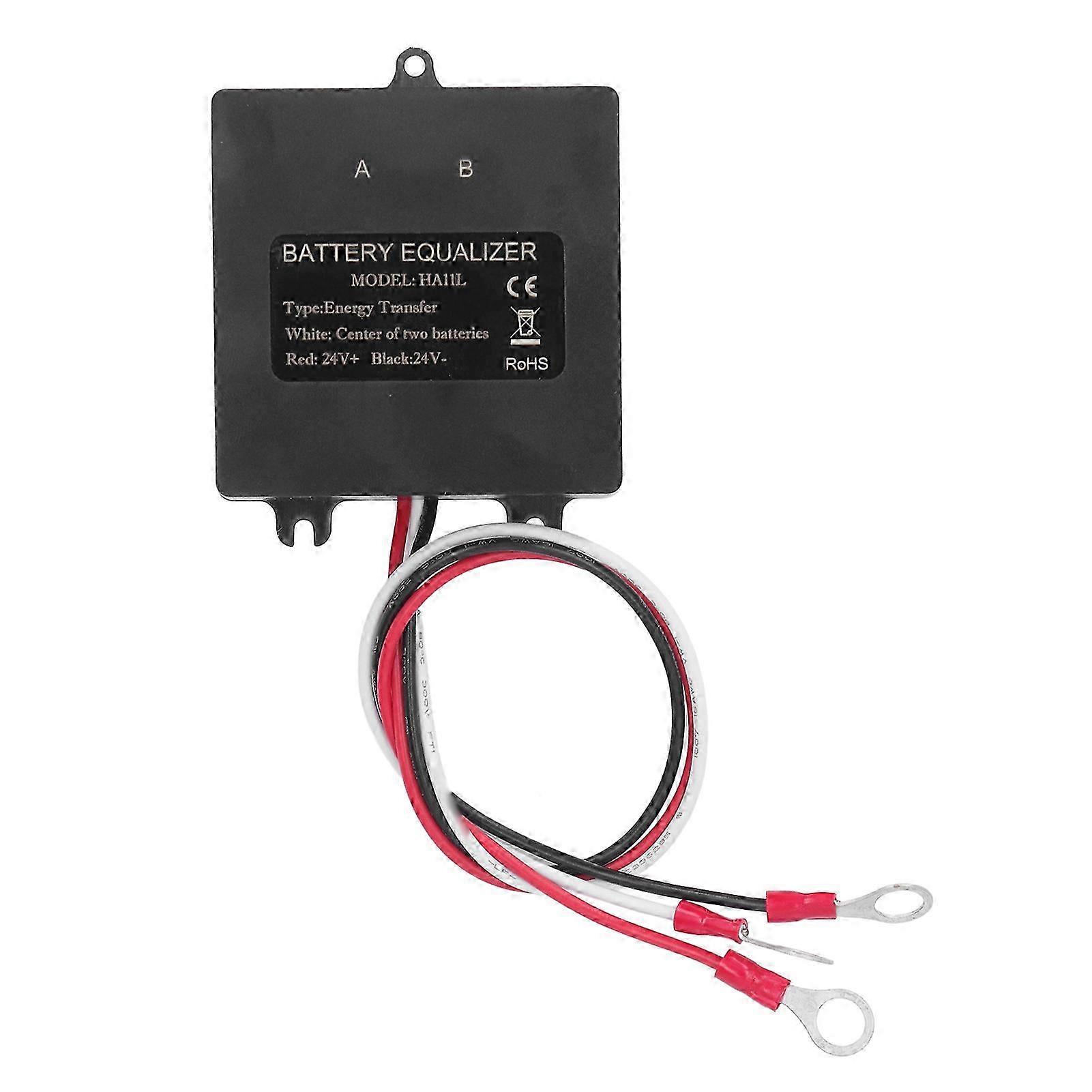 24V Battery Equalizer with LED Display Automatic Battery Voltage ncer for NIMH Lithium Iron Phosphate Batteries