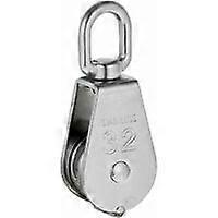 Robust Single Sheave Rope Pulley with Swivel Stainless Steel Swivel Pulley Block Max. 35-1000kg - M32