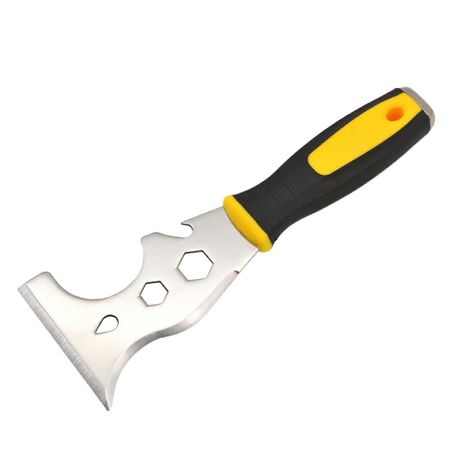 Stainless Steel Putty Knife Ergonomic Handle Paint Scraper Knife